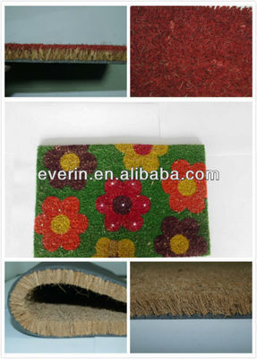 【海南纯天然绿色产品 椰棕地垫 椰棕门垫printed coir door mat】价格,厂家,图片,家居用品加工,文昌永兴实业-